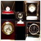 Desk Mantle Clocks Gourmet Corporate Chocolate Baskets