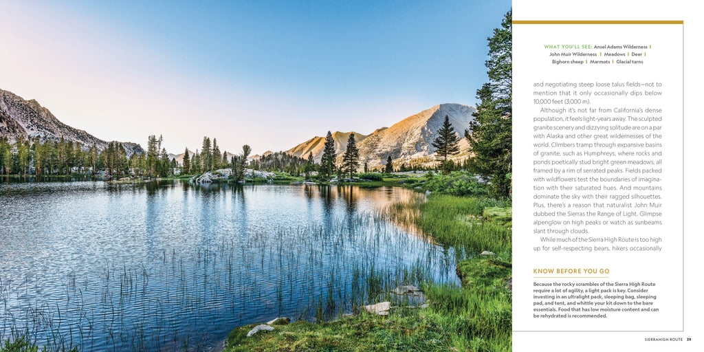 100 Hikes of a Lifetime | Hiking & Travel Gift Book