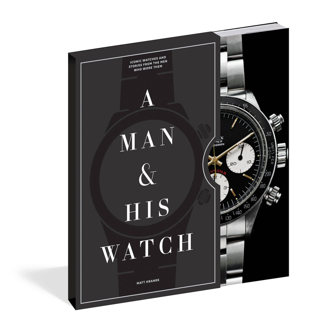 A Man & His Watch by Matt Hranek, hardcover book