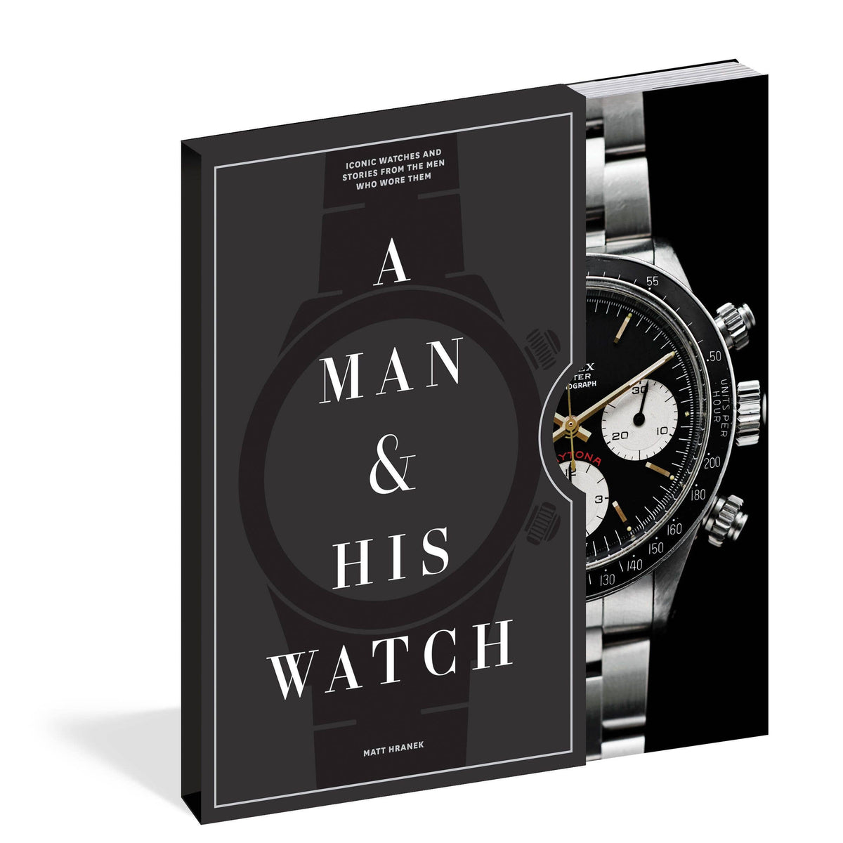 A Man & His Watch by Matt Hranek, hardcover book