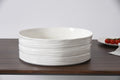 Pampa Bay Le Blanc large bowl: microwave and dishwasher safe, oven safe to 500°F. Hostess gifts and holiday celebrations. Nationwide delivery.