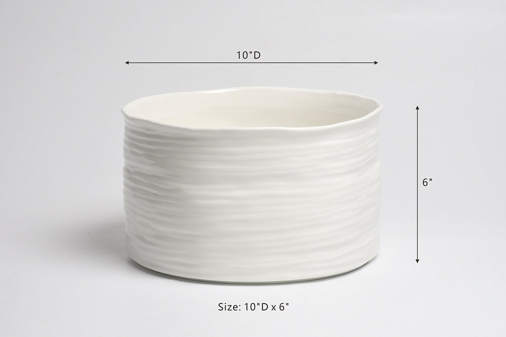 Pampa Bay "Ashley" Le Blanc Large Bowl