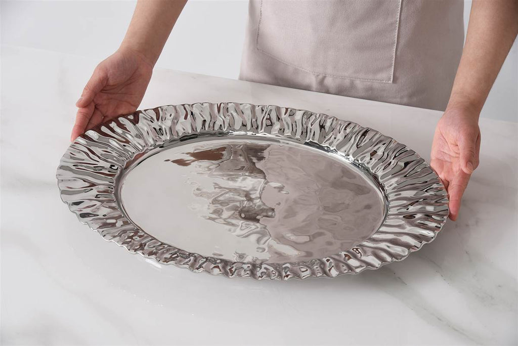 Pampa Bay "Ashley" Large Silver Platter