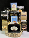 Corporate Gift Basket - Black/Blue/Gold Collection