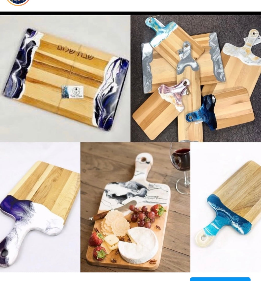 Resin Cheese/Charcuterie/Bread Board