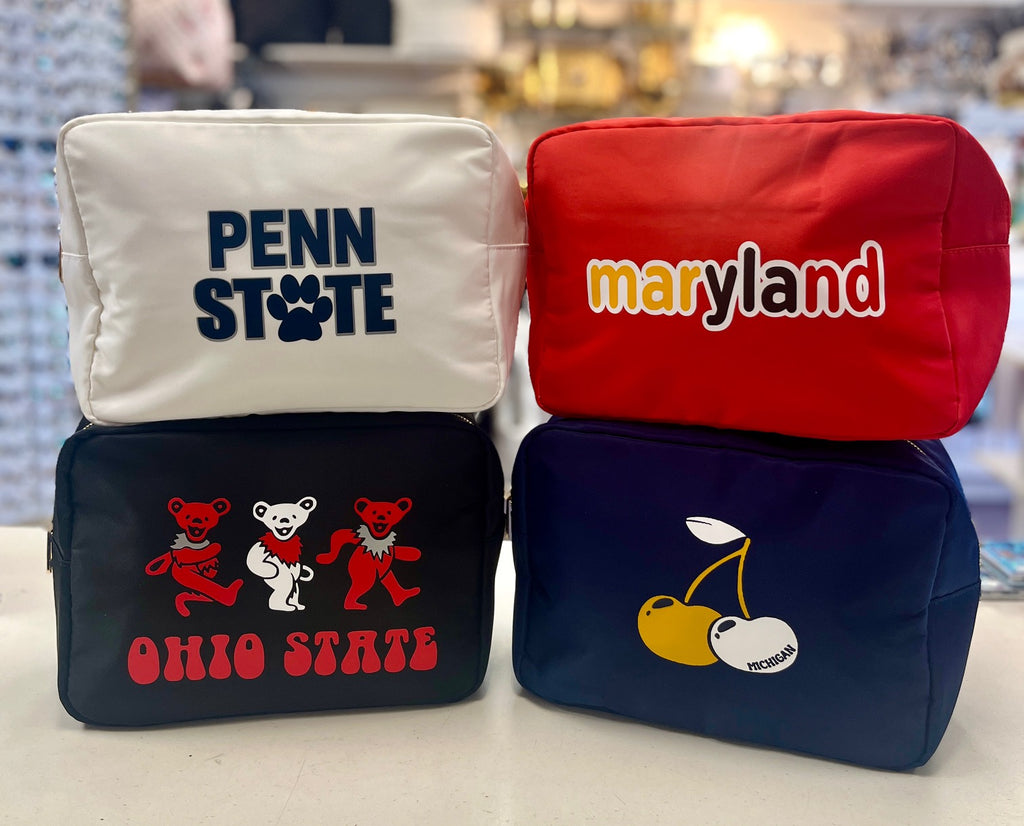 College Cosmetic/Toiletry Bags