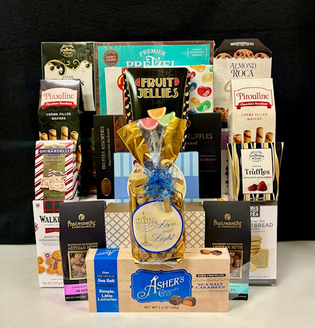 Corporate Gift Basket - Cool Blue KOSHER Gathering