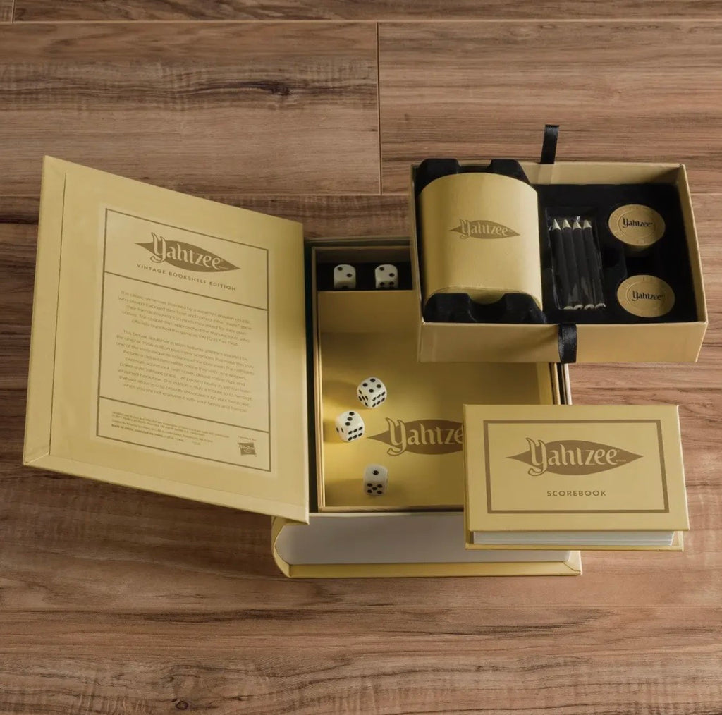 Yahtzee Vintage Bookshelf Game
