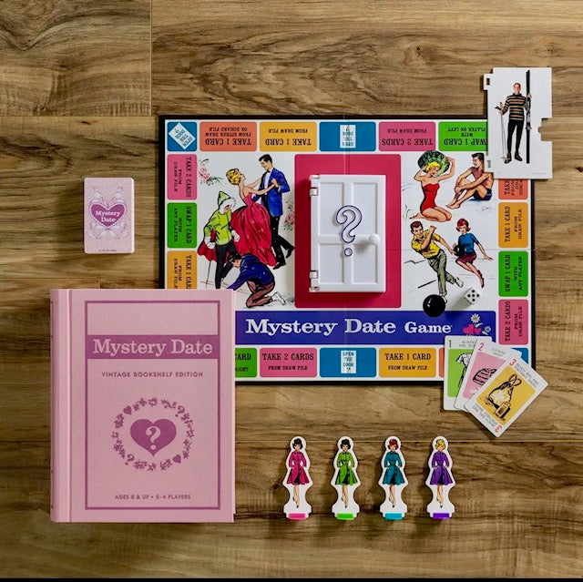 Mystery Date Vintage Bookshelf Game