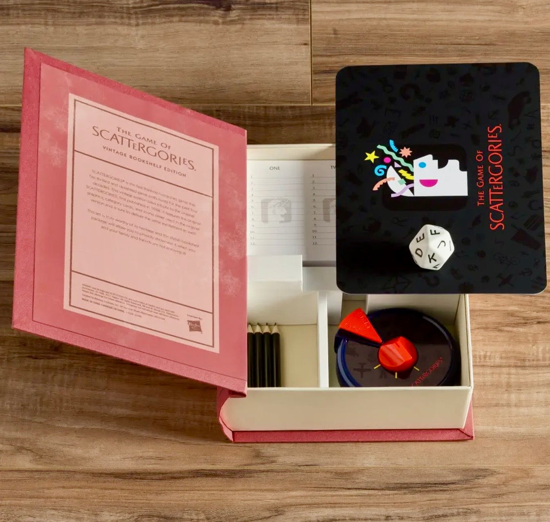 Scattergories Vintage Bookshelf Game