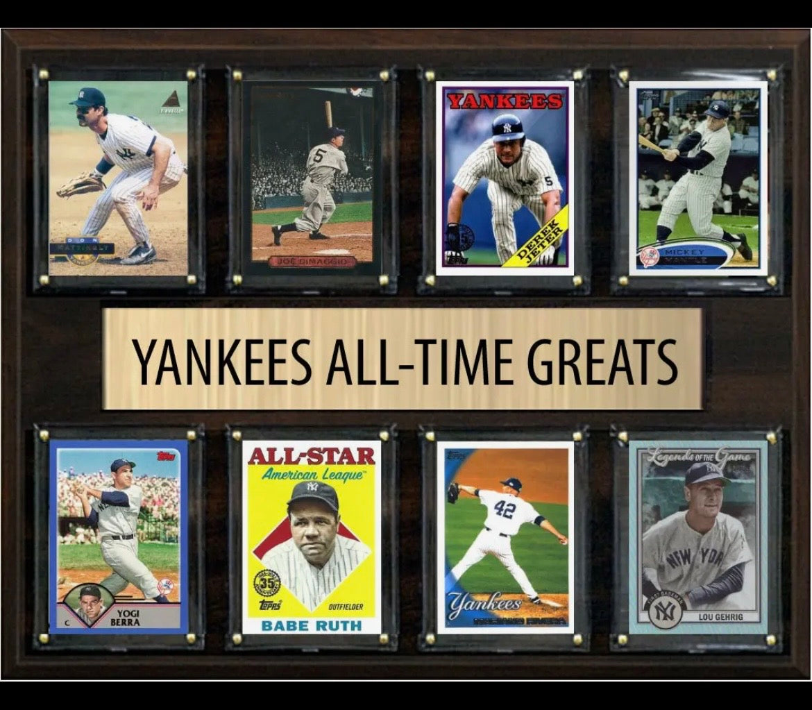 New York Yankees Legends Plaque