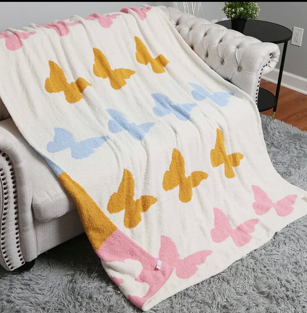 Reversible Throw Blankets
