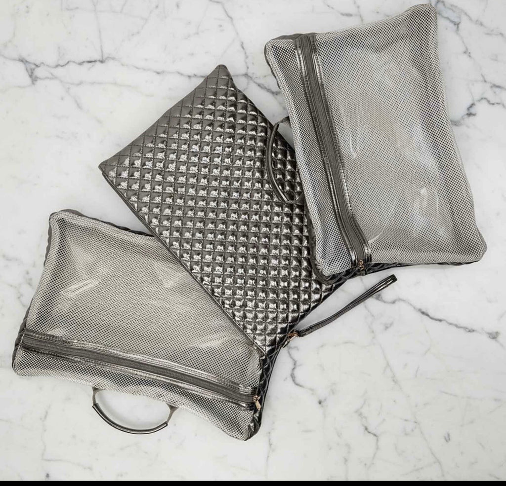 VIP Quilted Duffel w/ Packing Bags
