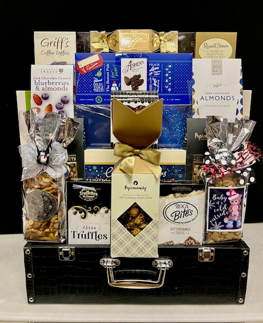 Corporate Gift Basket - Black Trunk