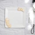 Ceramic cheese platter with hand-painted attachments and silverplate cheese knife - hostess gift, corporate gift, housewarming