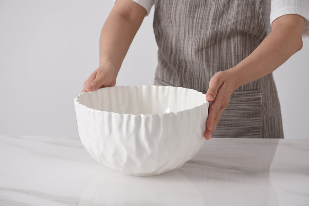 Pampa Bay Mascali Bianca Large Bowl