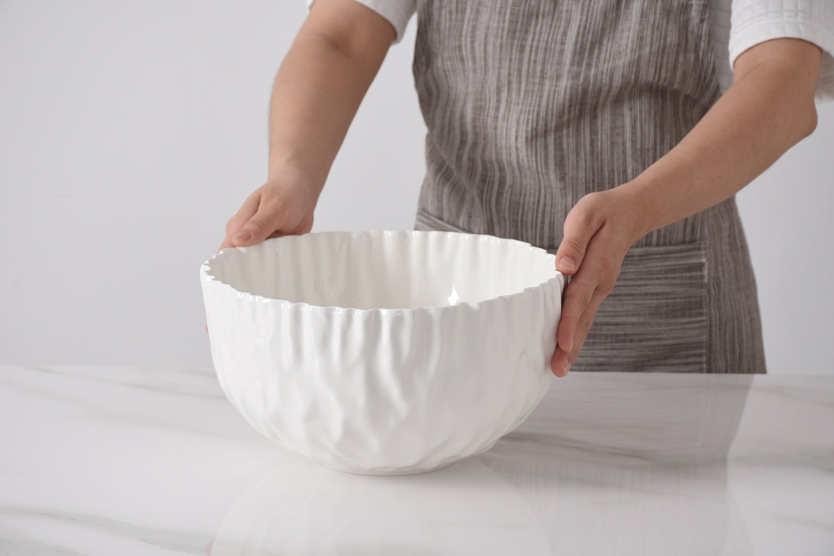 Pampa Bay Mascali Bianca Large Bowl