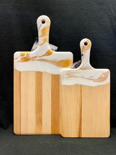 Luxury gourmet charcuterie boards - premium white acacia wood gift boards with sweet and savory treats, delivered nationwide and to New York City NYC - ideal for corporate events, lease renewals, client appreciation, and Christmas and Chanukah gifting