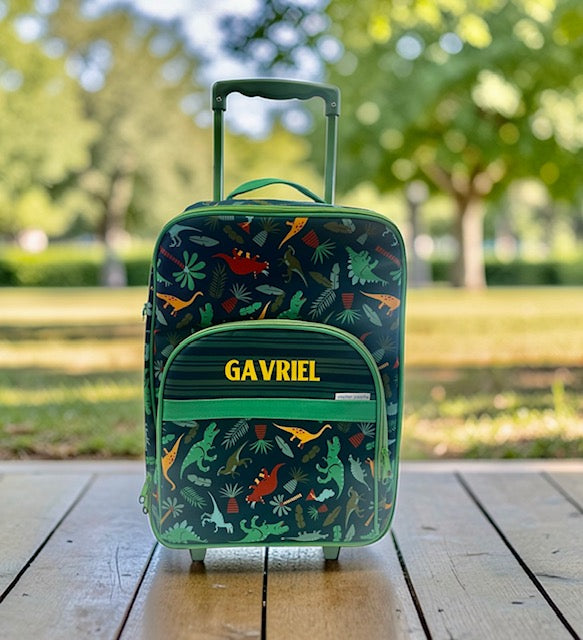 Kids Rolling Luggage for Boys - Stephen Joseph All Over Print
