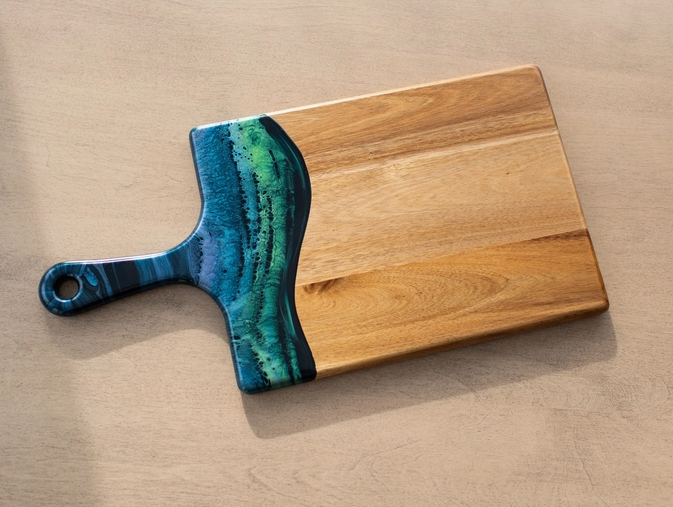 Resin Cheese/Charcuterie/Bread Board