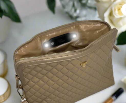 LITT Quilted Makeup Case