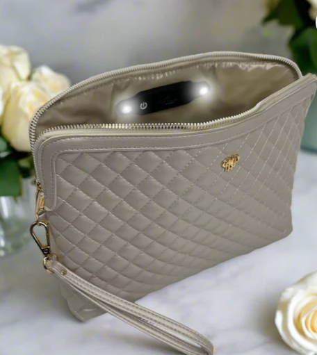 LITT Quilted Makeup Case