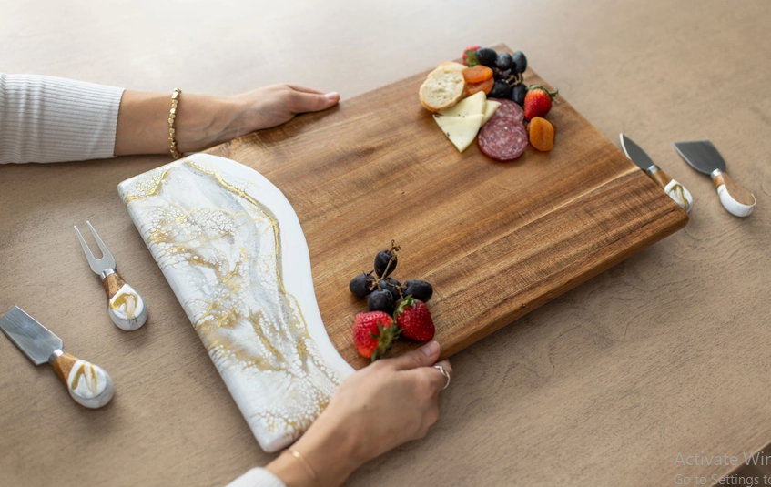 Resin Cheese/Charcuterie/Bread Board