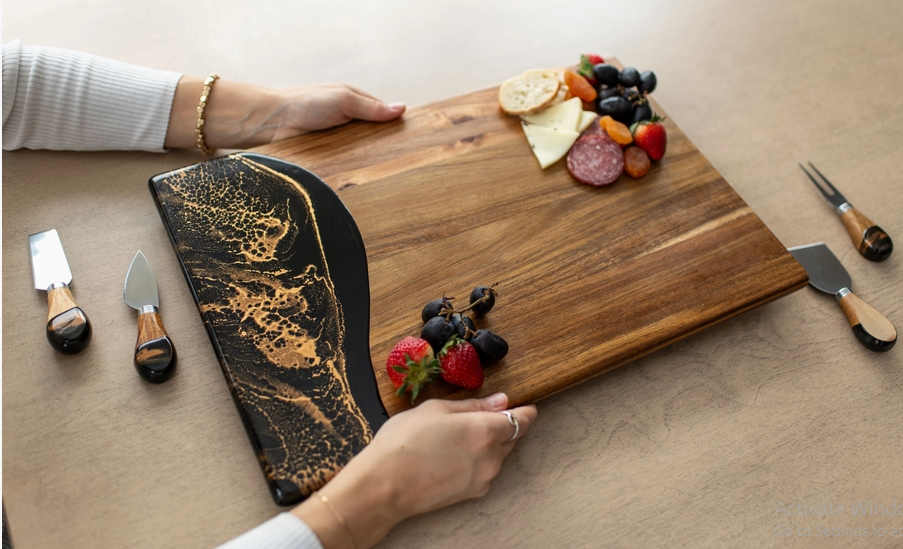 Resin Cheese/Charcuterie/Bread Board