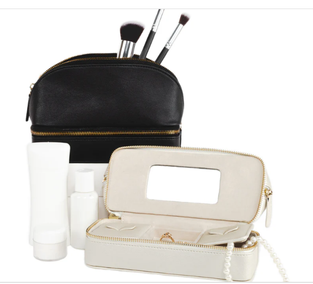 Duo Travel Jewelry/Cosmetic Organizer