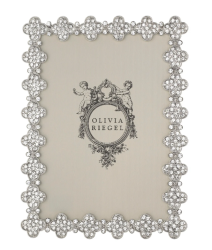 Olivia Riegel's Enamel Clover Picture Frame