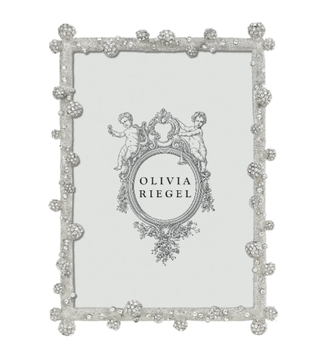 Olivia Riegel's Silver Pavé Odyssey Picture Frame