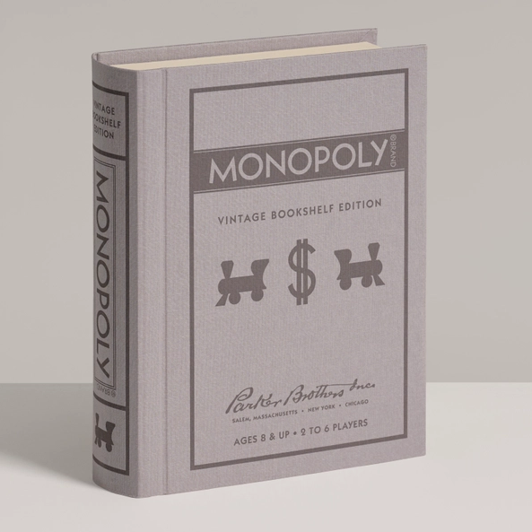 Monopoly Vintage Bookshelf Game