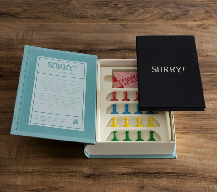 Sorry! Vintage Bookshelf Game
