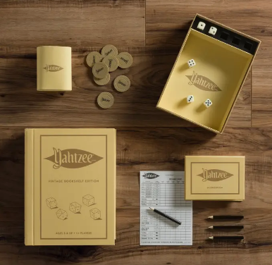 Yahtzee Vintage Bookshelf Game