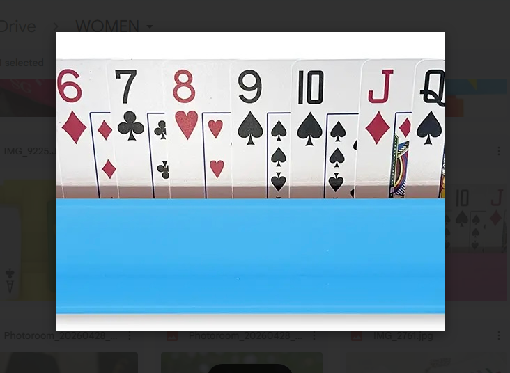 Canasta Card Holder