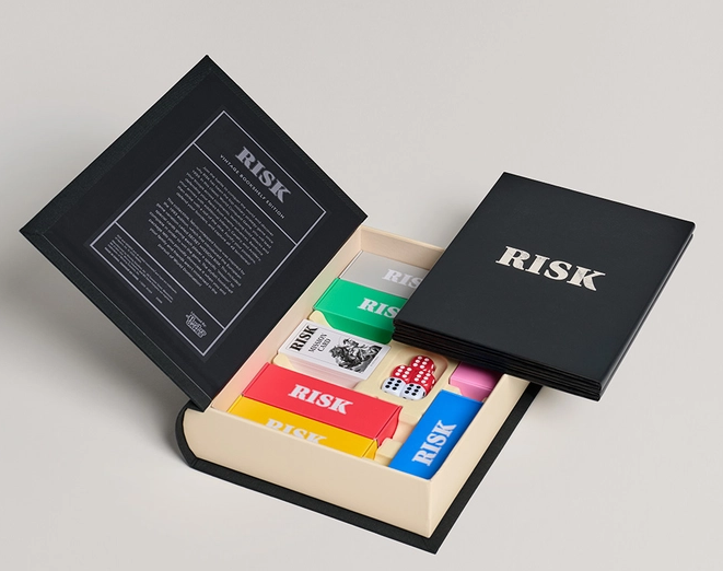 RISK Vintage Bookshelf Game