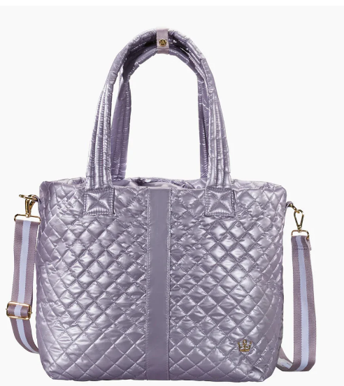 Oliver Thomas Lavender Metallic Tote