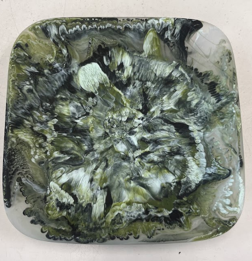 Nashi Home Resin Classical Square Tray