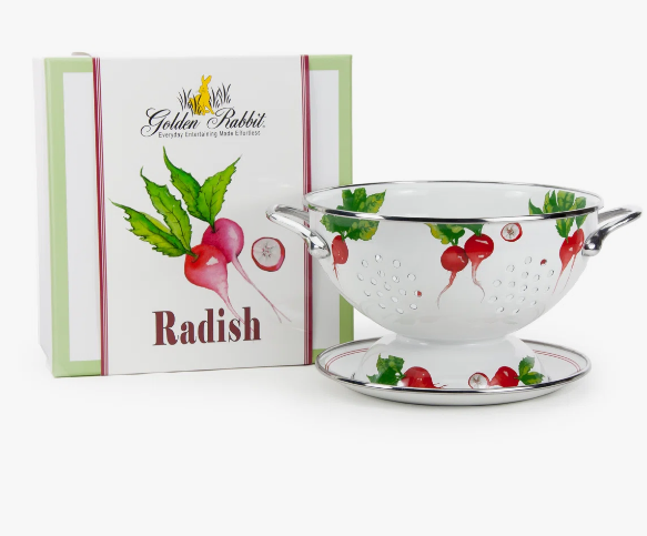 Enamel Berry Bowl/Colander Set