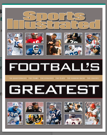 Sports Illustrated Hardcover Book - Football's Greatest