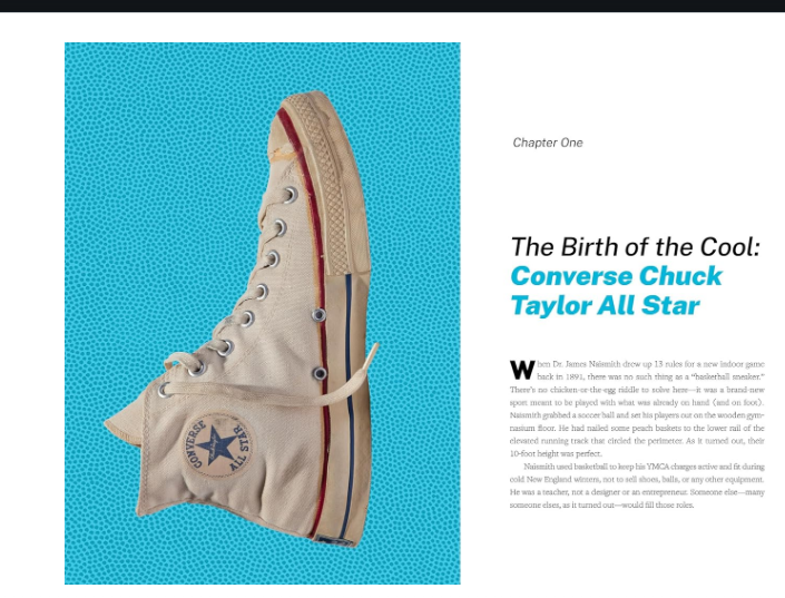 A History of Basketball in Fifteen Sneakers - Hardcover