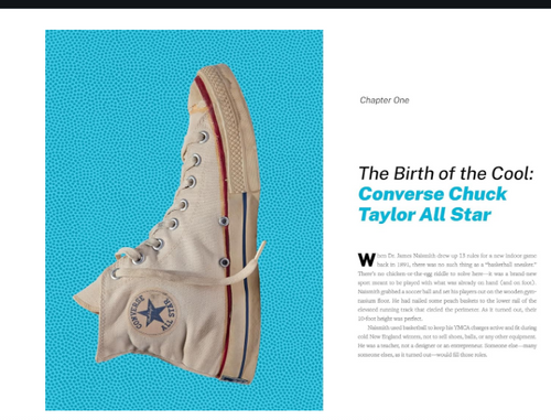 A History of Basketball in Fifteen Sneakers - Hardcover