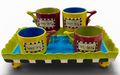 Fancy Lady Tea Set & Tray