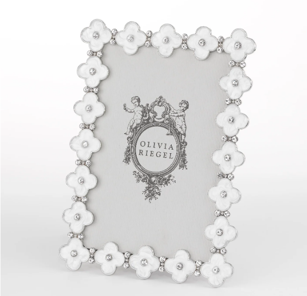 Olivia Riegel's Enamel Clover Picture Frame