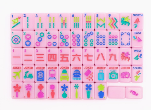 Mini Travel Mahjong Set
