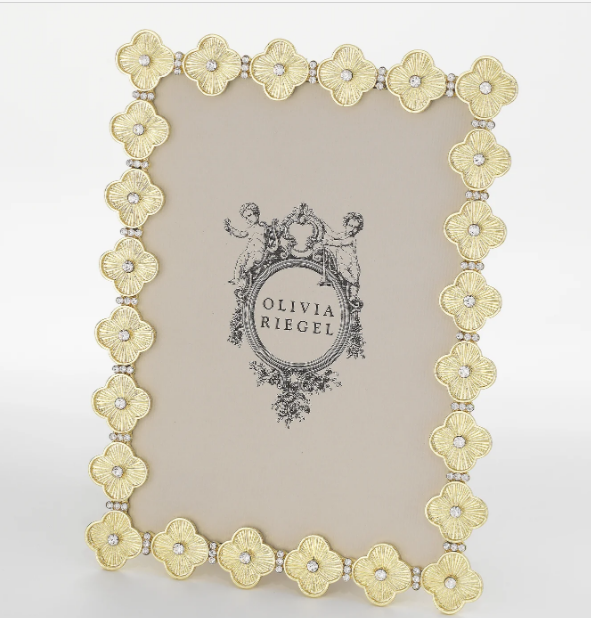 Olivia Riegel's Enamel Clover Picture Frame