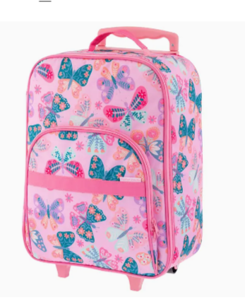 Kids Rolling Luggage for Girls - Stephen Joseph All Over Print