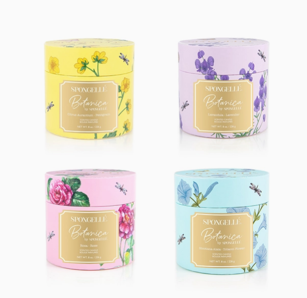 Spongelle Scented Soy Candle
