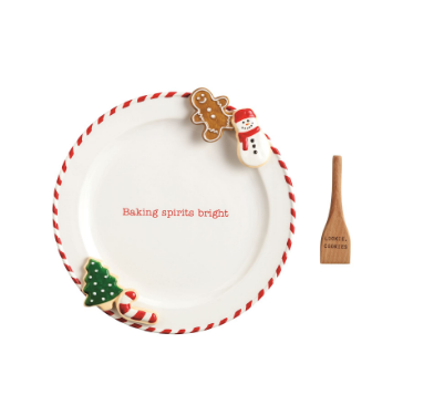 Christmas Cookie Platter by Mud Pie