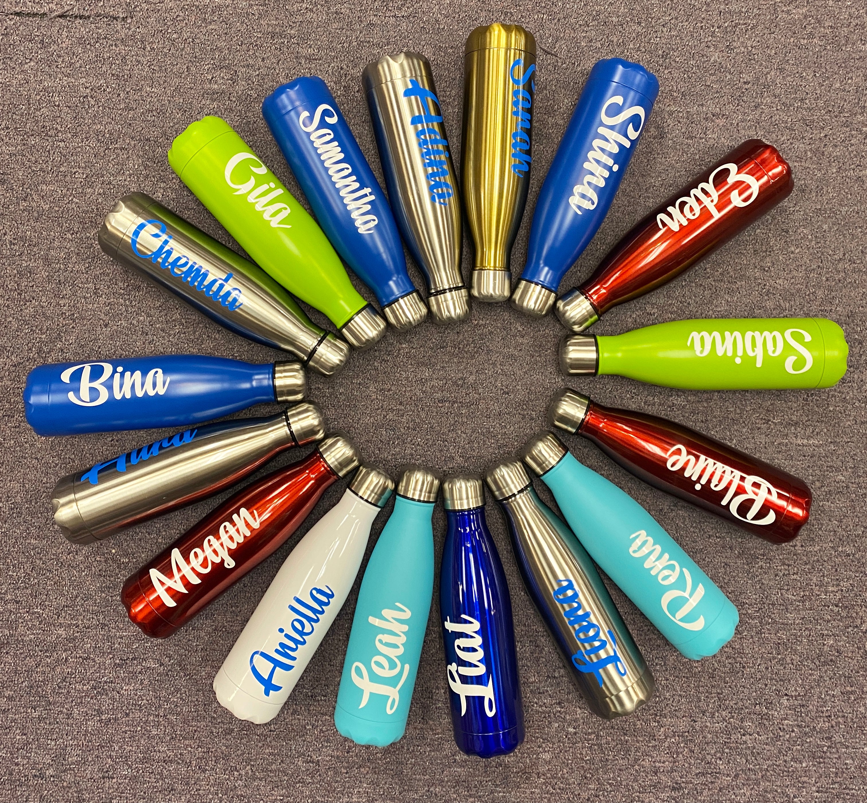 Customizable Insulated Water Bottles for Women